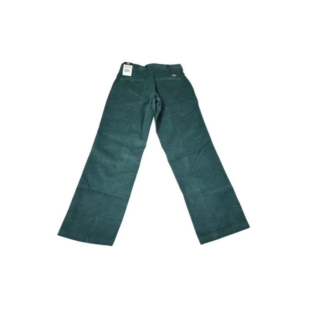 Dickies Regular Fit Sage Green Corduroy Pants Men's Size 28 x 30 Straight Leg
